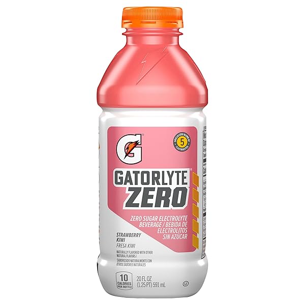 GATORADE, ZERO STRAWBERRY KIWI, 20 OUNCE