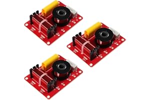 JUZITAO 130W 2-Way Speaker System Audio Crossover Filters Frequency Distributor 3Pcs