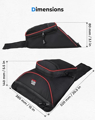 Sac De Rangement Central Pour UTV – Compatible Polaris Ranger 570/1000, RZR 800/900/1000 XP – Nylon 1680D Résistant