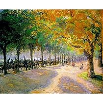 18 Paintings hyde park london 1890 Camille Pissarro scenery