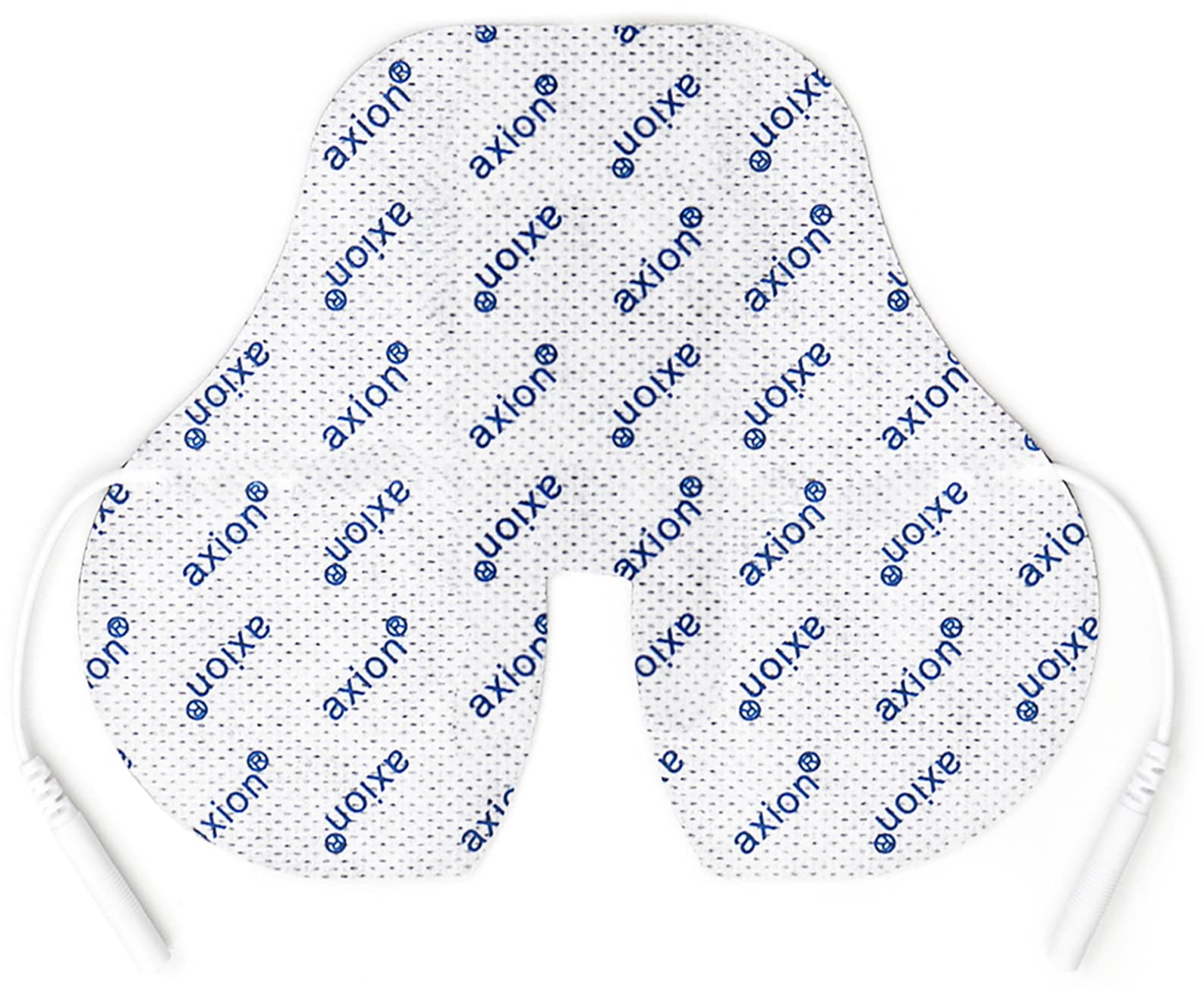 Axion Neck Electrode. Self-Adhesive Pad for TENS EMS Units with 2mm Connection. Specially Designed and Shaped for Pain in The Neck, Back and Cervical Vertebrae