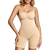 Nebility Shapewear Bodysuits for Women Tummy Control Body Shaper Seamless Waist Trainer Lace Body Suit