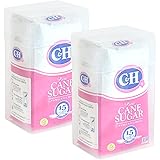 Youngever 2 Pack Plastic Sugar Keeper, Clear Sugar Container, Plastic Food Storage Containers