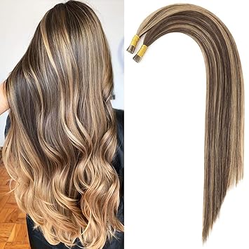 Amazon Com Fonbon Hair Stick Tip Human Hair Extensions 9a 100