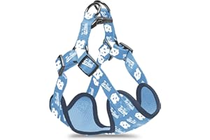 SHOPINSTAPETS UNC Tar Heels Step-in Dog Harness | NCAA Officially Licensed | Adjustable, Comfortable, Sturdy and Long Lasting - Great Gift Idea! (Small)