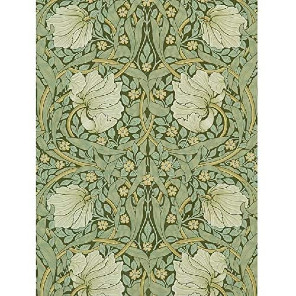 William Morris Pimpernel Arts Craft Pattern Design Art Print Canvas Premium Wall Decor Poster Mural