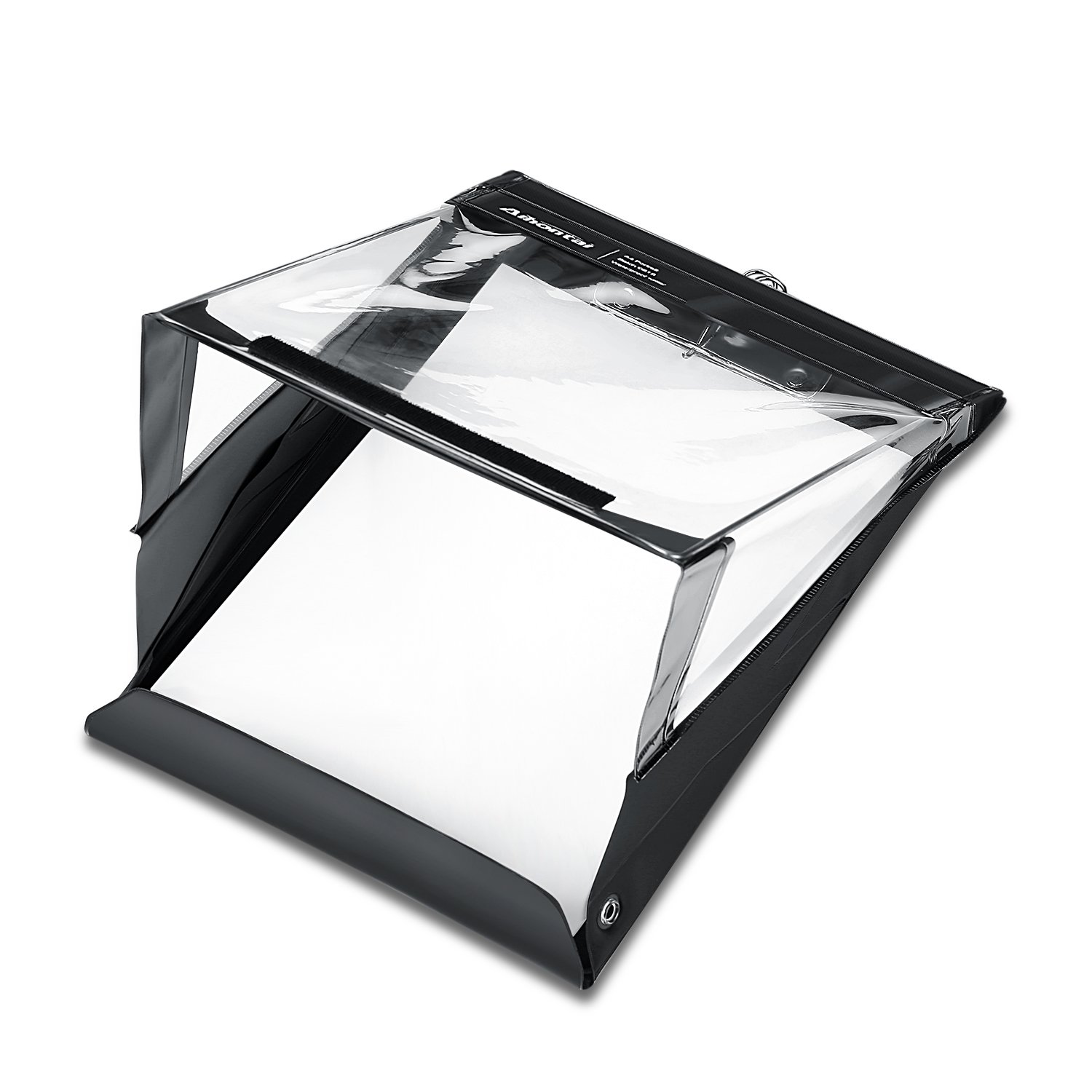 Aihontai Waterproof Clipboard - Premium PVC Material, A4 Size - Black