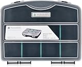 Navaris Plastic Storage Box - Stackable Organizer with Adjustable Dividers view 8