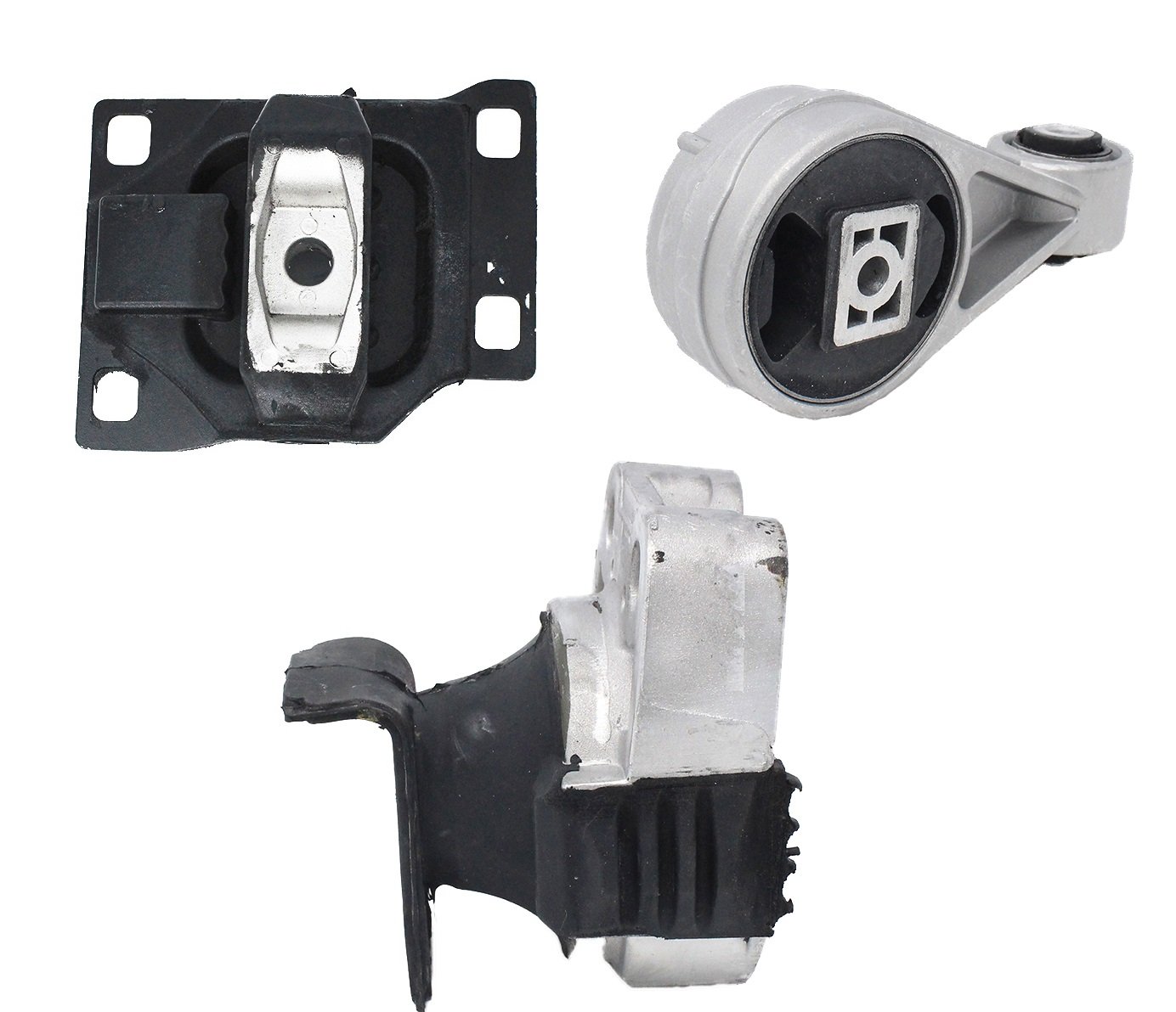 Motor Mount Set of 3 for 2005 2006 2007 Ford Focus 2.0L Compatible with
