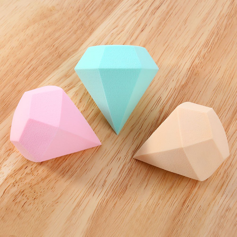 Lameila Make Up Powder Puffs Sponges Foundation Blender with Drying Rack Sponge Holder