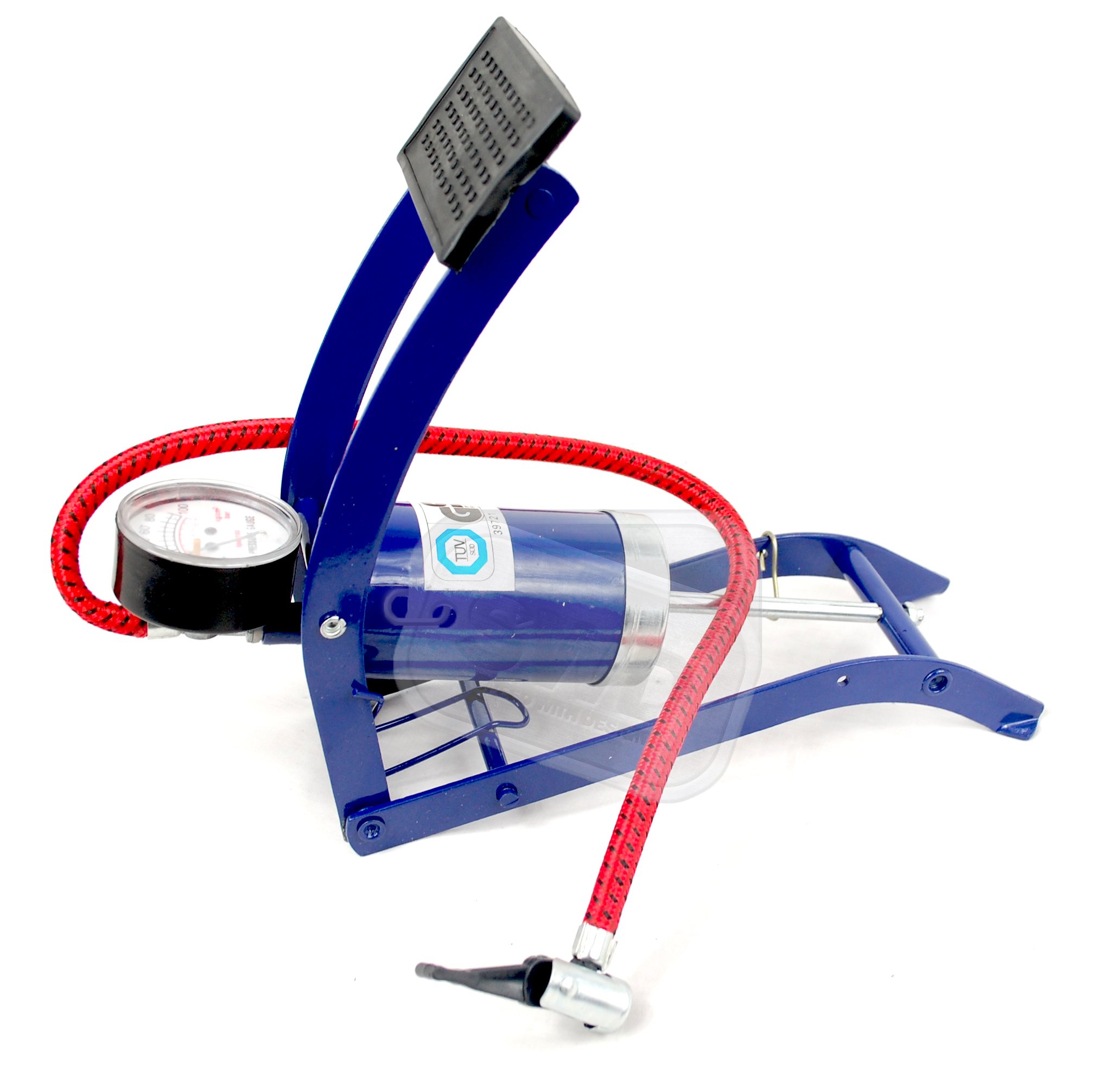 Roadster single barrel car/bike foot pump folding great for spare