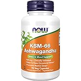Now Supplements, KSM-66 Ashwagandha®, Stress and Sleep Support, 90 Veg Capsules