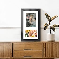 DUENPY 8x14 Picture Frame Collage Display 4x6 and