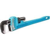 DURATECH 18-Inch Heavy Duty Pipe Wrench, Adjustable Plumbing Wrench | Malleable Cast Iron Handle, Exceed GGG standard