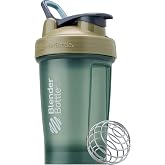 BlenderBottle Classic V2 Plastic Shaker Bottle 20 oz Tan