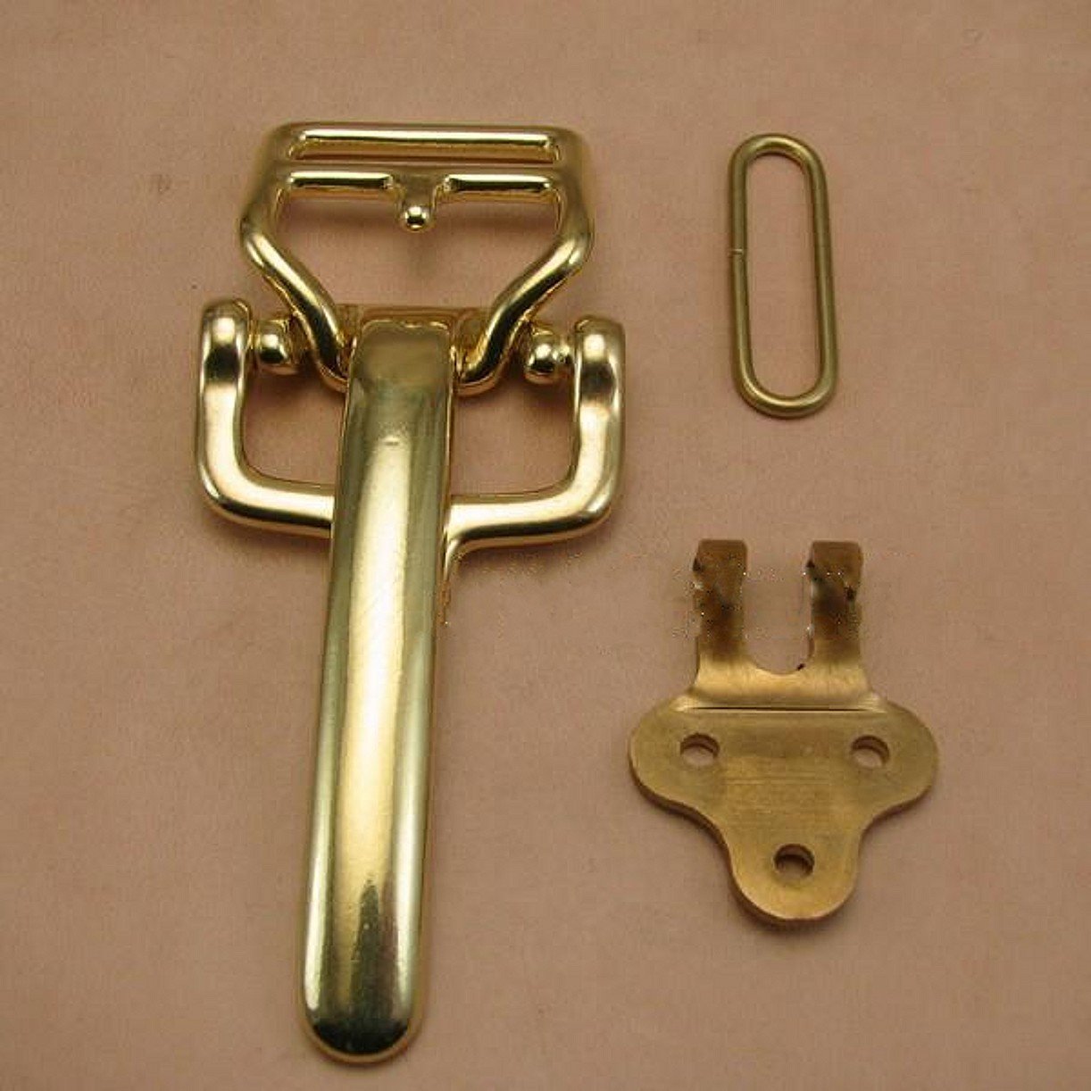 WellieSTR DIY Leathercraft Hardware Solid Brass American Western Vista