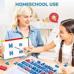 Gamenote Classroom Magnetic Letters Kit 238 Pcs