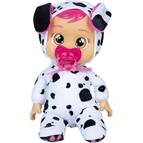 Cry Babies Tiny Cuddles Dotty - 9 inch Baby Doll, Cries Real tears