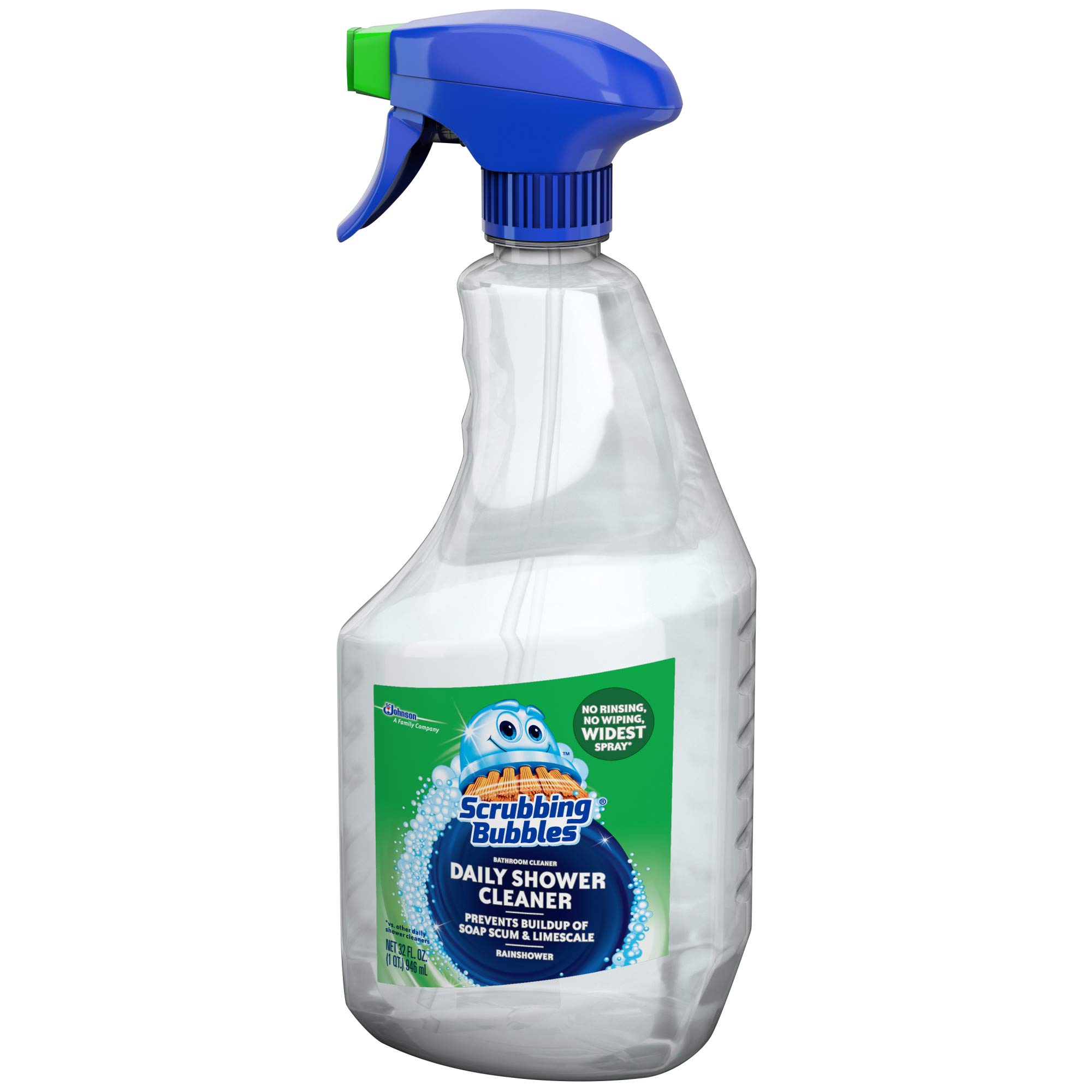 SC Johnson Scrubbing Bubbles Daily Shower and Bathroom Cleaner, Great on Tile, 32 oz