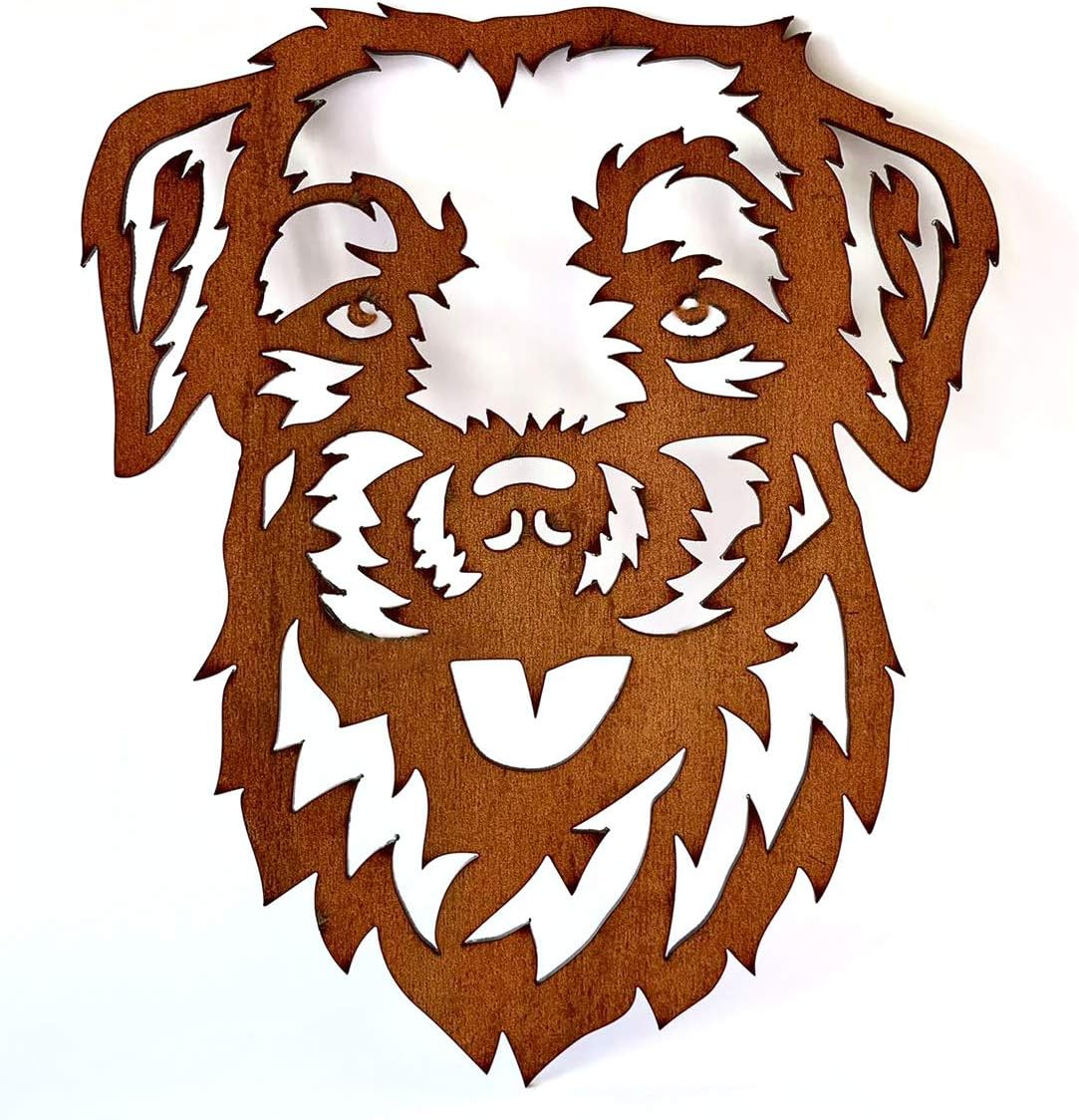 Image Industry Border Terrier Dog Garden Art Sculpture/Garden Ornament/Rusty Metal Dog/Metal Garden Sculpture/Metal Art (Large 549mm x 446mm) - Image 3