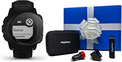 Amazon.com: Garmin Instinct Tactical (Black) Beat Yesterday ...