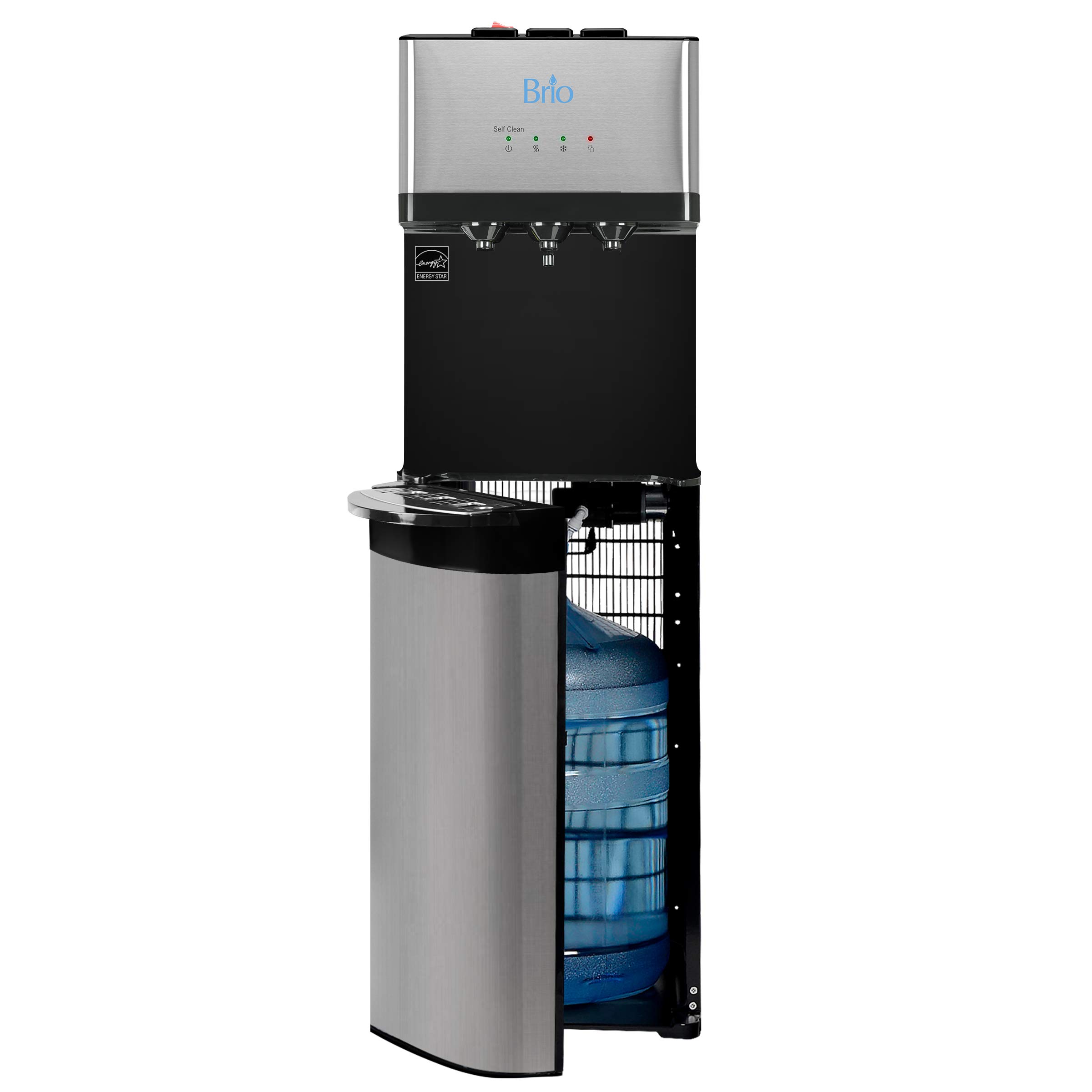 brio moderna ice dispenser & bottom load water cooler