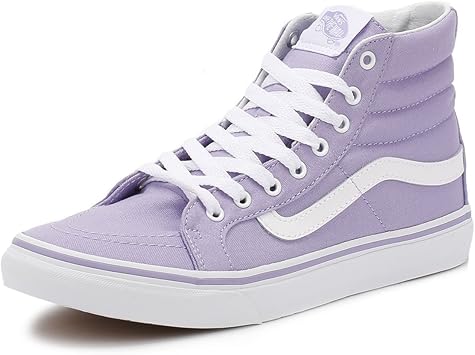 vans altas moradas