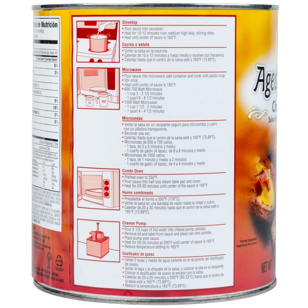 TableTop King Muy Fresco Jalapeno Nacho Cheese Sauce #10 Can ...