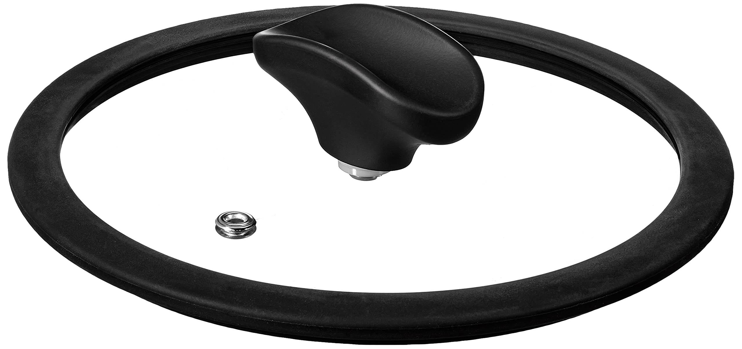 Moneta Currency Currency Board Silicone Glass Lid, Glass, Transparent, 16