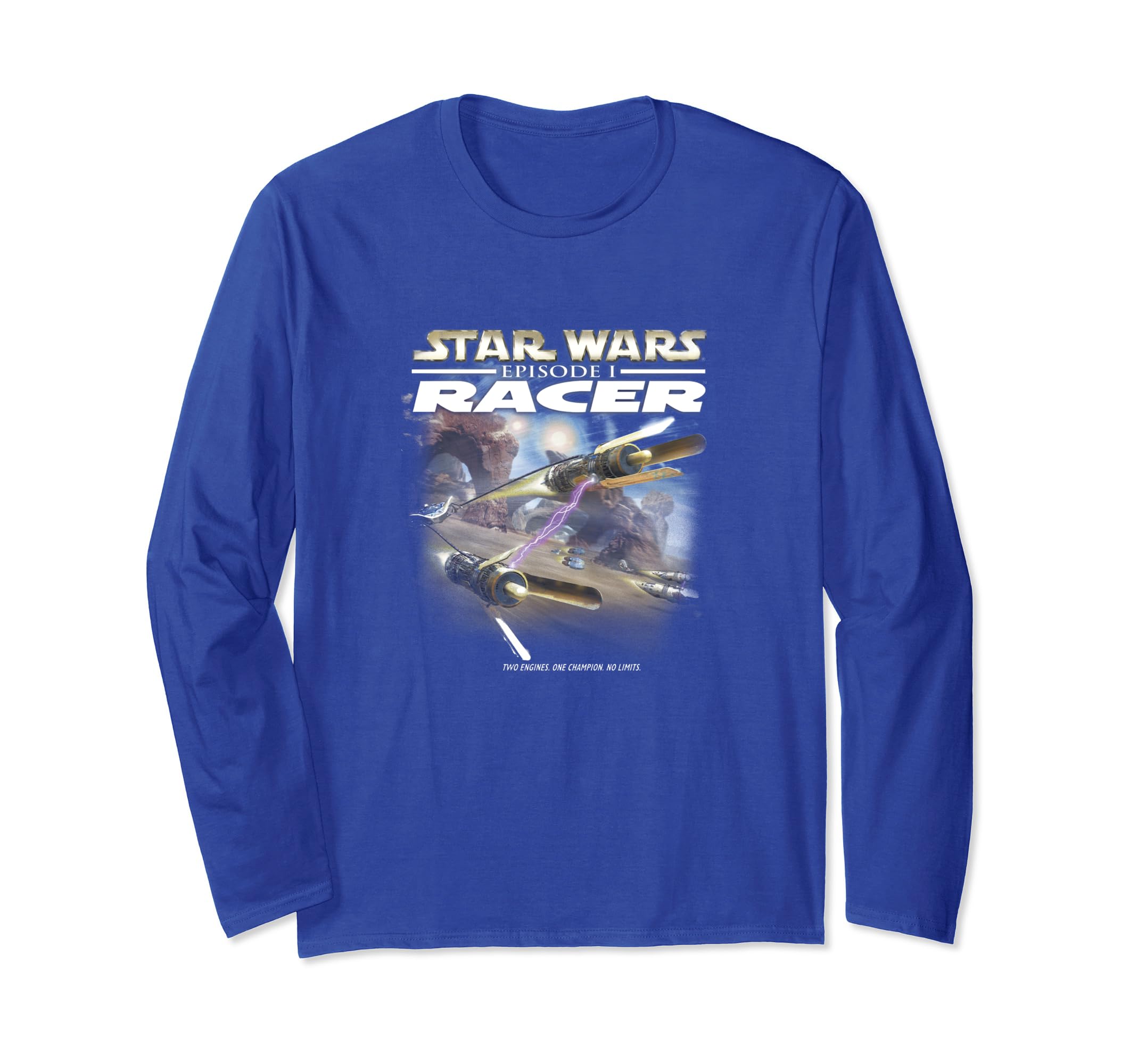 Star Wars Racer Game Cover Long Sleeve T-Shirt