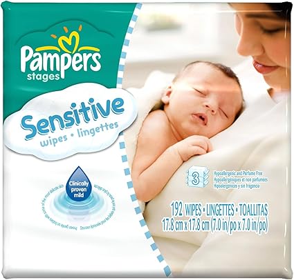amazon pampers sensitive wipes