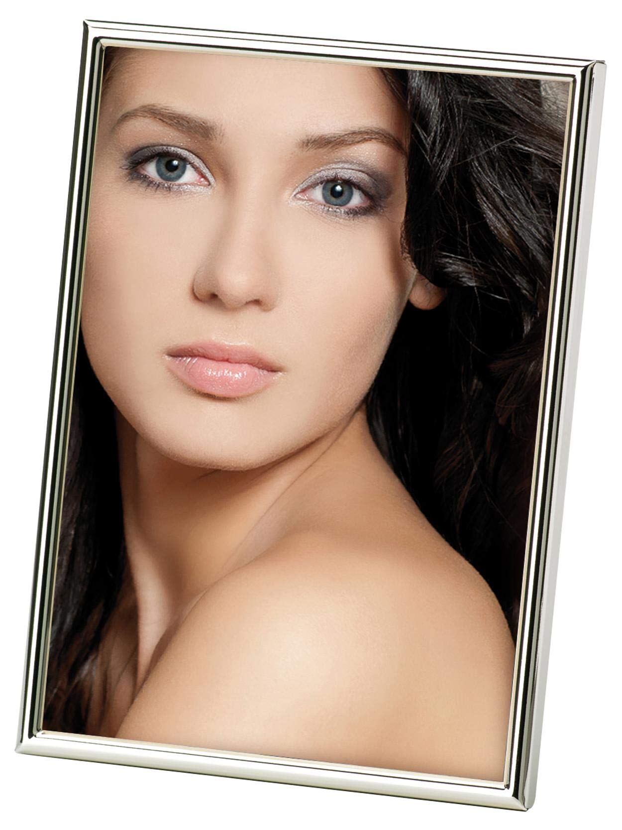 walther design Picture Frame Silver 13 x 18 cm Chloe Portrait Frame WD318S — image 1