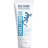 Blue Lizard Australian Sunscreen Sheer Lotion Body, SPF 50+ 3 oz.