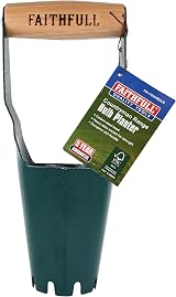 Faithfull Countryman Hand Bulb Planter - Forged Carbon Steel, FSC Ash Handle view 7