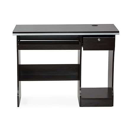 Nilkamal Austin Computer Table (Walnut Finish, Brown)