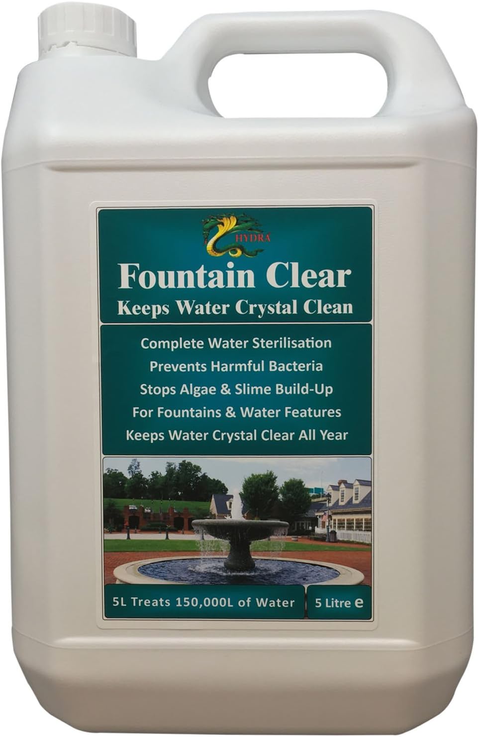 Hydra Fountain Clear Treats UpTo 1,50,000 litres+ Keeps Fountains and