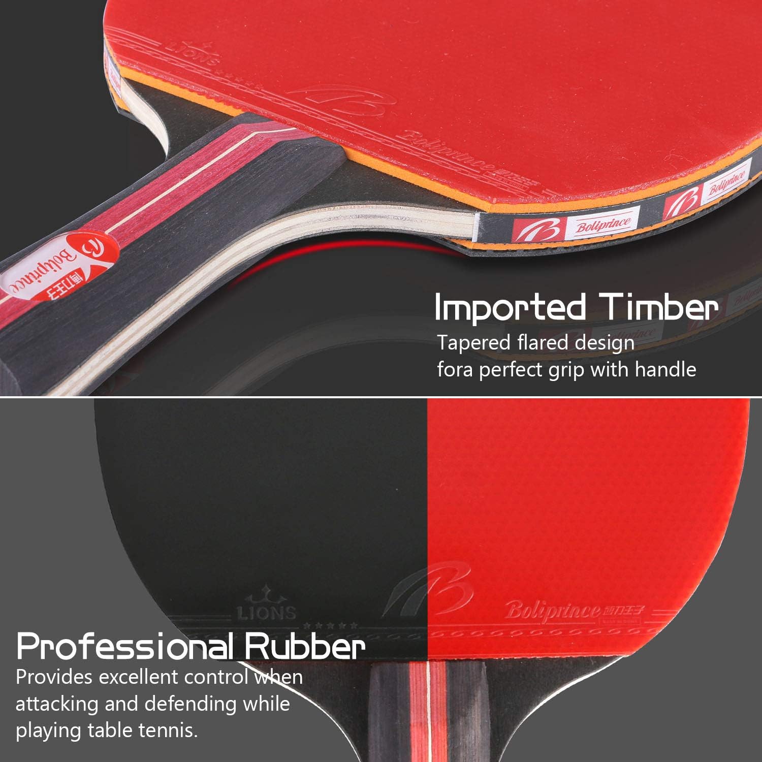 Fostoy Table Tennis Set, 4 Ping Pong Paddles with 8 Table Tennis Balls and Retractable Ping Pong Net, Ideal Indoor and Outdoor Ping Pong Sets, Perfect for Professional and Recreational Games (Red) : Sports & Outdoors