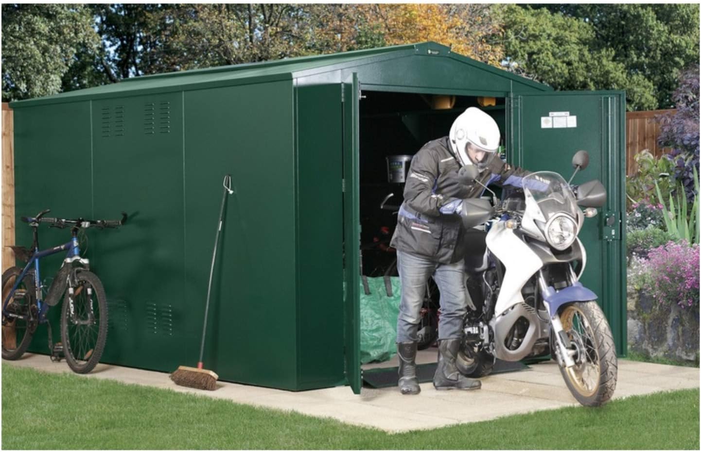 asgard motorbike shed