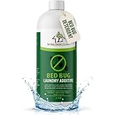 Donaldson Farms Bed Bug Laundry Additive, Unscented Solution, 32oz | Efficient, non-staining laundry additive to wash away bed bugs, mites &amp; fleas. Designed for HE machines &amp; standard washers.