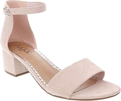 silver block heels 2 inch