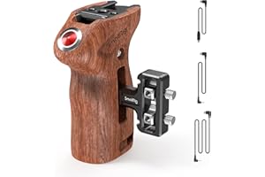 SmallRig Threaded Side Handle with Record Start/Stop Remote Trigger with 3 Control Cable for Sony Cameras, for Panasonic, for