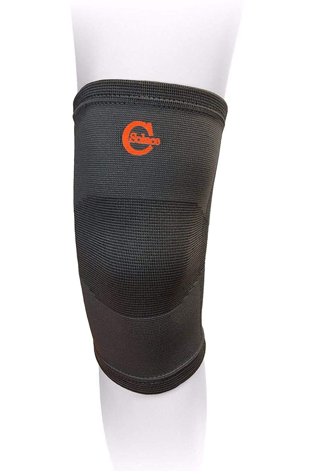 Solace Care Athletics Knee Compression Sleeve Support for Running, Jogging, Sports Bamboo Charcoal Knee Brace for Joint Pain Relief, Arthritis and Injury Recovery - Single (Small)