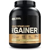 Optimum Nutrition Gold Standard Pro Gainer Protein, Vanilla Custard, 5 LB | Weight Gainer Protein Powder, High-Calorie Mass Gainer, 60g Protein per Serving, High Carbs, Vitamins &amp; Minerals, Easy Mixing