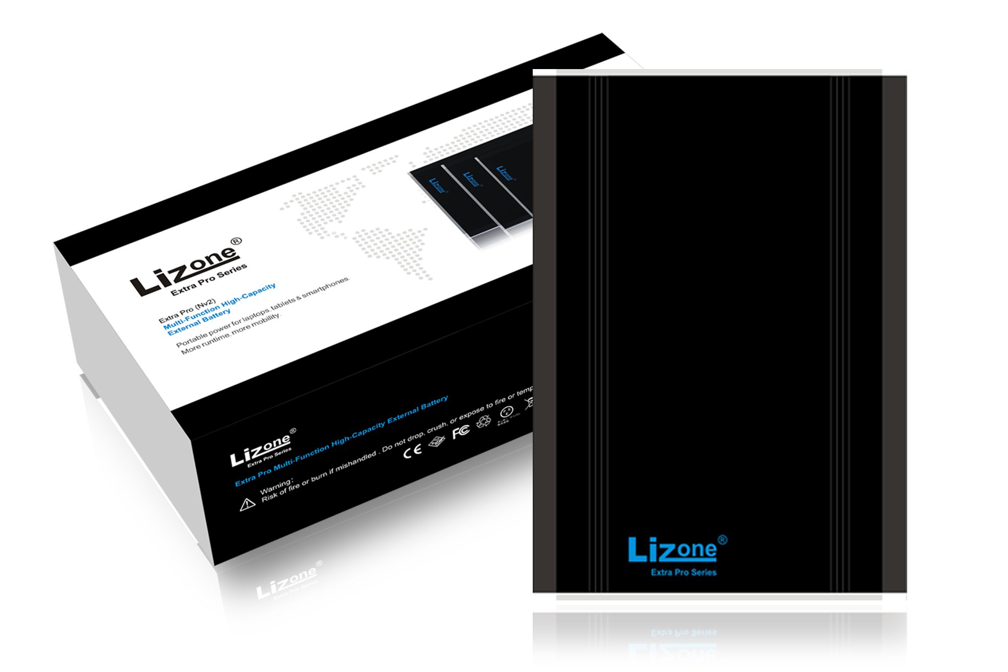 Lizone Extra Pro 40000mAh Laptop Portable External Battery Power Bank