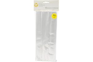 Wilton Clear Treat Party Bags, 4 x 9.5 in., 150 Pack