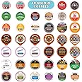 Coffee Pods Variety Pack Sampler, Assorted Single Serve Coffee for Keurig K Cups Coffee Makers, 40 Unique Cups