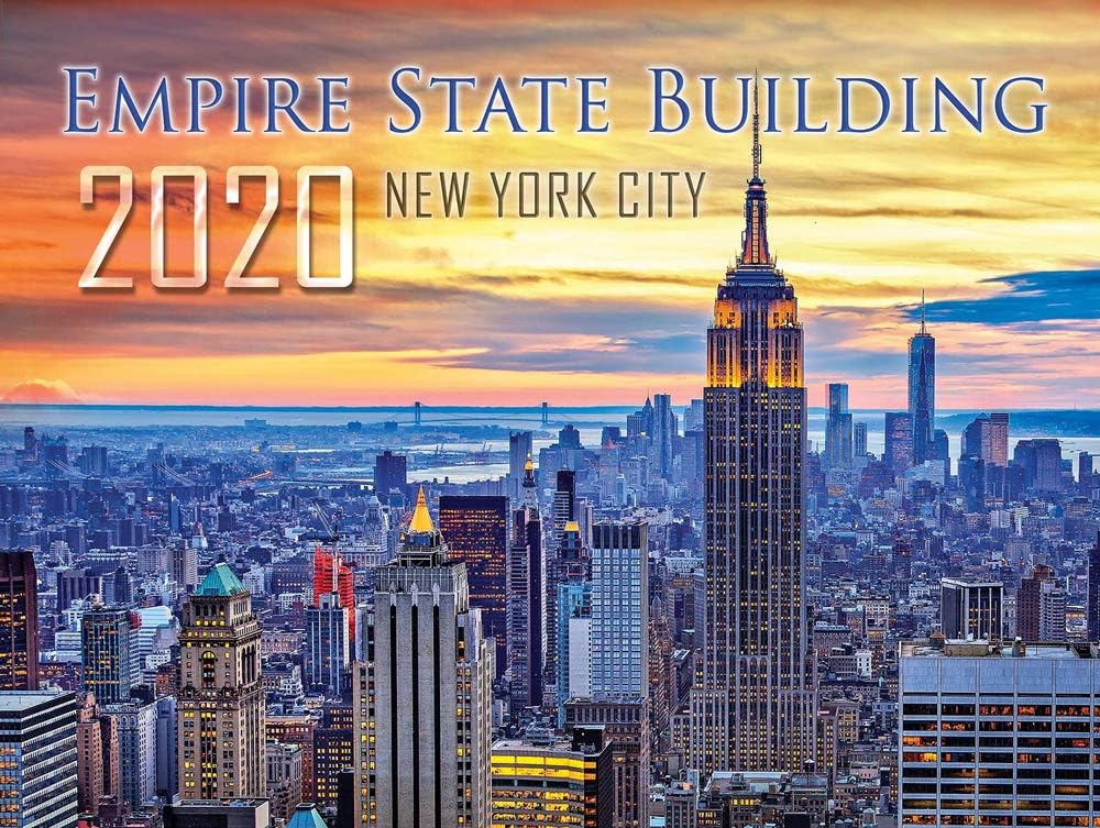 2020 Empire State Building Calendar - $5.99 Each – Size: 11 3/8” W x 17” H