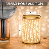 PALANCHY Starry Night Wax Melt Burner Glass Ceramic Warmer 4.3 in view 5
