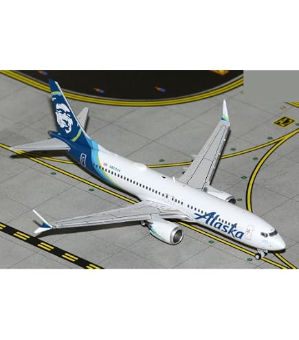 Amazon.com: GeminiJets G2ASA1016 Alaska Airlines Boeing 737-900ER