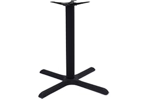 Regency Seating Cain Table X Base, for 30-inch Tabletops, Black